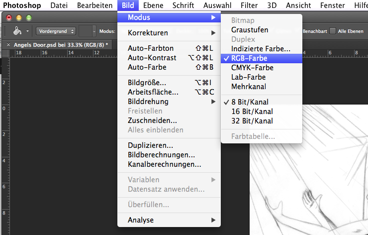 Zeichnung In Photoshop Freistellen Uber Alpha Kanal Sams Creatives